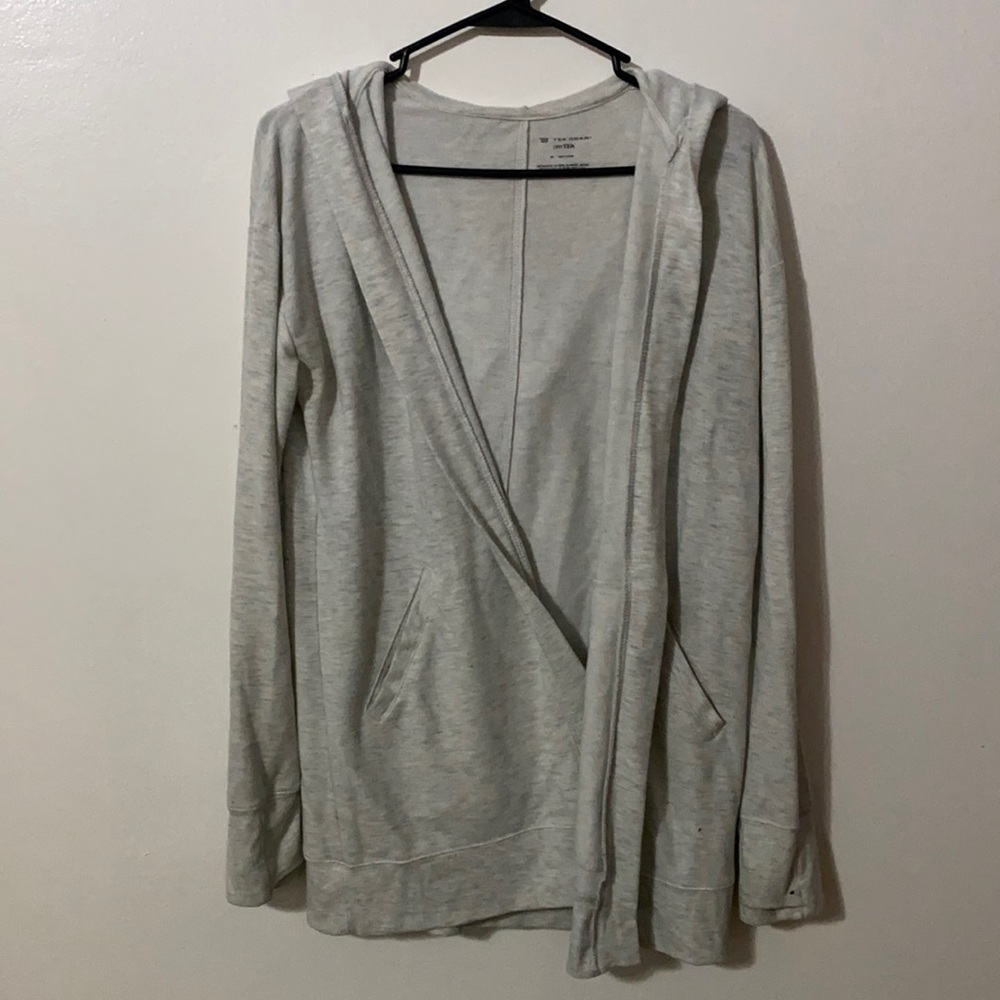 DRY TEK Heather Grey Cardigan